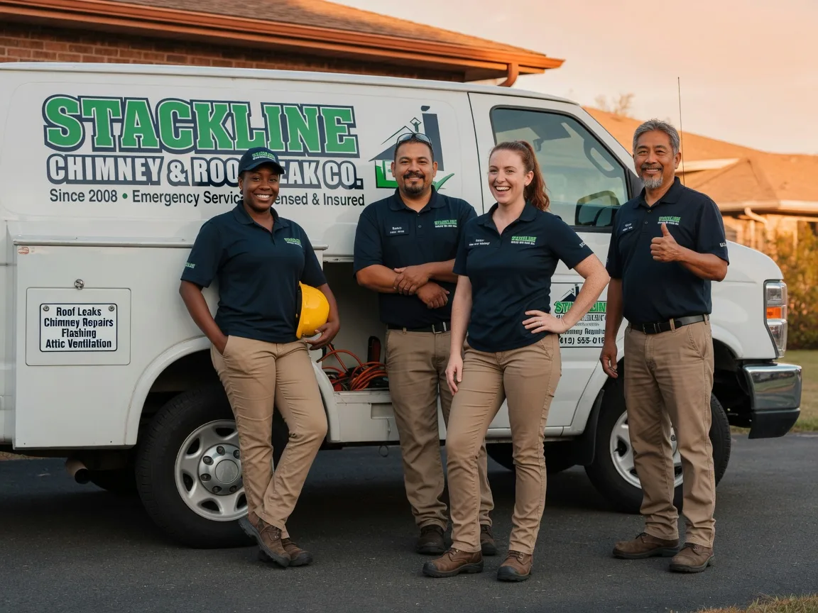 Chimney flashing repair company in Cave Spring, GA